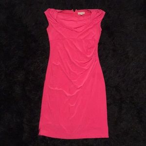Versona size 6 hot pink dress